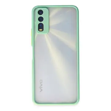 Vivo Y11s Kılıf Montreal Silikon Kapak - Turkuaz