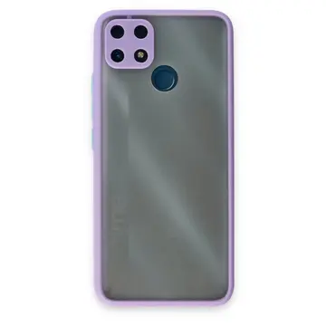 Realme C25 Kılıf Montreal Silikon Kapak - Mor