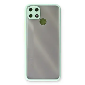 Realme C25 Kılıf Montreal Silikon Kapak - Turkuaz