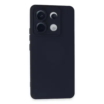 Xiaomi Redmi Note 13 Pro 5g Kılıf Nano İçi Kadife Silikon - Lacivert