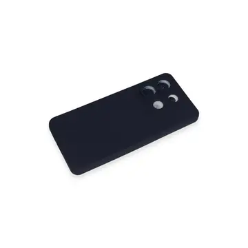 Xiaomi Redmi Note 13 Pro 5g Kılıf Nano İçi Kadife Silikon - Lacivert