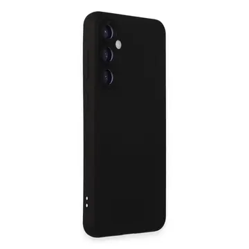 Samsung Galaxy S24 Plus Kılıf Nano İçi Kadife Silikon - Siyah