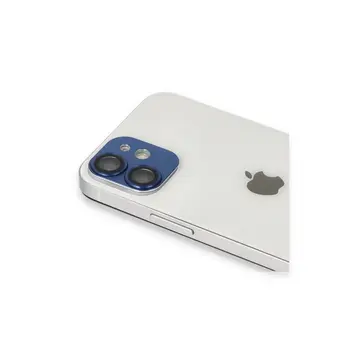 İphone 11 Pers Alüminyum Kamera Lens - Lacivert