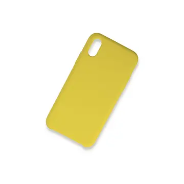 İphone X Kılıf Lansman Legant Silikon - Sarı
