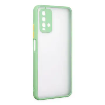Xiaomi Redmi 9t Kılıf Montreal Silikon Kapak - Turkuaz