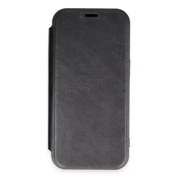 İphone 16 Pro Max Kılıf Flip Cover - Siyah