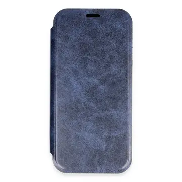 İphone 16 Pro Max Kılıf Flip Cover - Lacivert