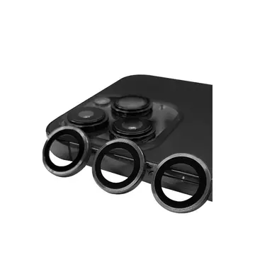 İphone 15 Pro Max Raze Metal Kamera Lens - Titan Gri