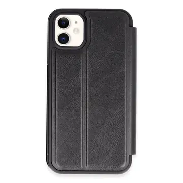 İphone 11 Kılıf Flip Cover - Siyah