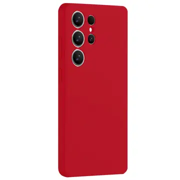 Samsung Galaxy S25 Ultra Kılıf Nano İçi Kadife Silikon - Kırmızı