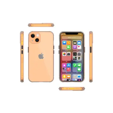 İphone 13 Mini Kılıf Miami Şeffaf Silikon - Şeffaf