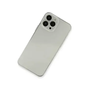 İphone 13 Pro Max Kılıf Fly Lens Silikon - Şeffaf