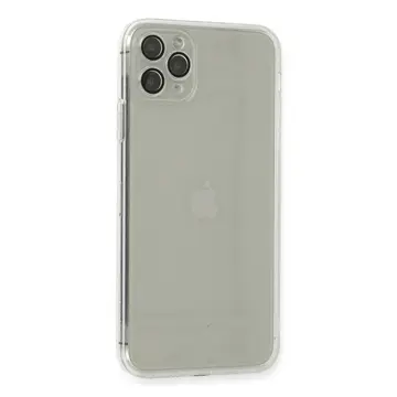 İphone 11 Pro Max Kılıf Fly Lens Silikon - Şeffaf