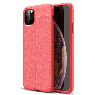 İphone 11 Pro Max Kılıf Auto Focus Kapak - Kırmızı