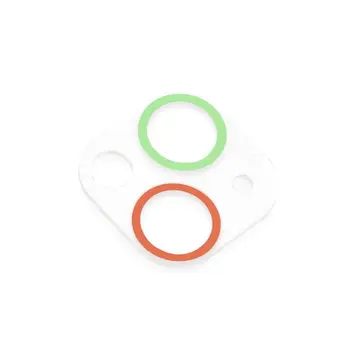 İphone 13 Mini Renkli Kamera Lens Koruma Cam - Yeşil-pembe