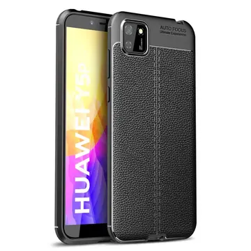 Huawei Y5p Kılıf Auto Focus Kapak - Siyah