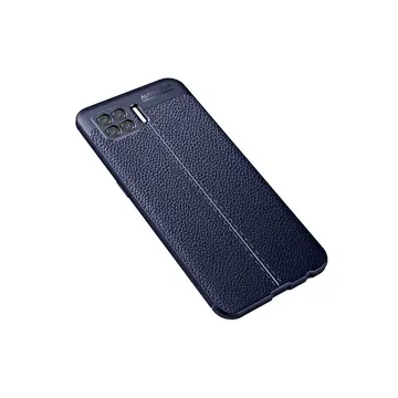 Oppo A73 Kılıf Auto Focus Kapak - Lacivert