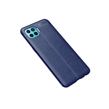 Oppo Reno 4 Lite Kılıf Auto Focus Kapak - Lacivert