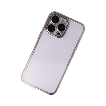 İphone 13 Pro Max Kılıf Razer Lensli Silikon - Gold