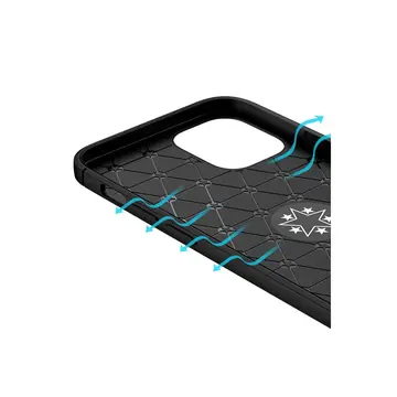 İphone 12 Mini Kılıf Range Yüzüklü Silikon - Mavi