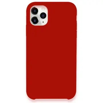 İphone 11 Pro Max Kılıf Lansman Legant Silikon - Kırmızı