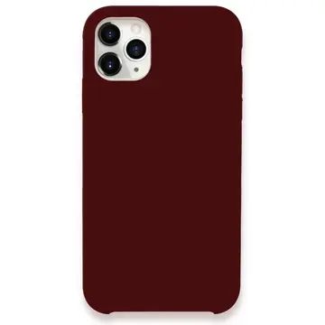 İphone 11 Pro Max Kılıf Lansman Legant Silikon - Bordo