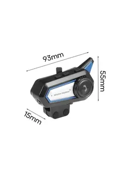Bt31 Kask Kulaklık Bluetooth 5.0 Motosiklet Interkom Su Geçirmez Kablosuz Kulaklık