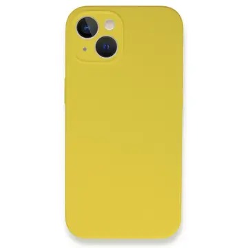İphone 13 Mini Kılıf Lansman Legant Silikon - Sarı
