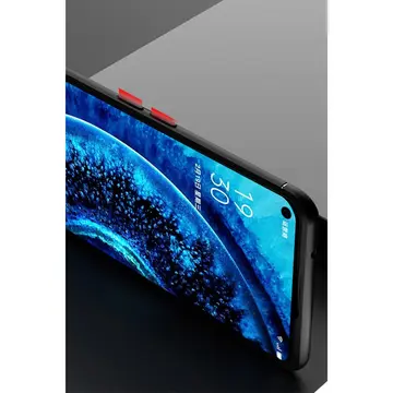 Oppo Find X2 Kılıf Range Yüzüklü Silikon - Siyah-gold