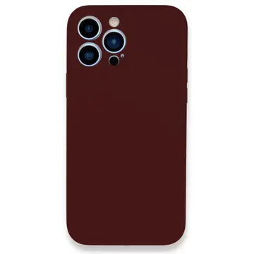 İphone 13 Pro Max Kılıf Lansman Legant Silikon - Bordo