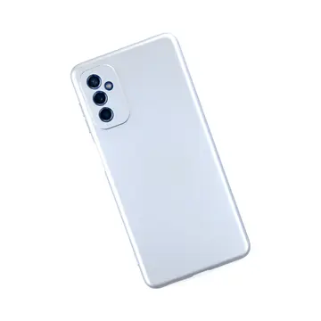 Samsung Galaxy M52 5g Kılıf Nano İçi Kadife Silikon - Sky Blue