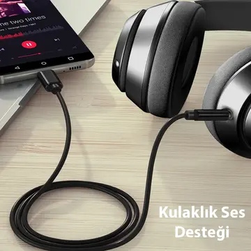 ALLY Type-c To 3.5 mm Audio Aux Kablo