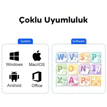 İNPHİC PL1 Projeksiyon Multimedya Sunum Şarjlı Kırmızı Lazerli Uzaktan Kumanda