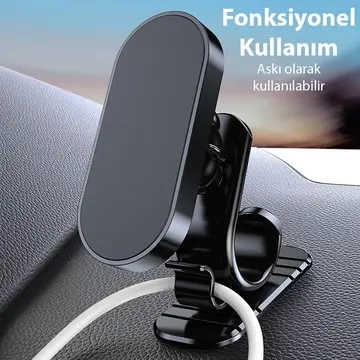 ALLY Araç içi Mıknatıslı Torpido Üstü Cep Telefonu Tutucu