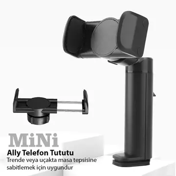 ALLY Masa Koltuk Klipsli Telefon Tutucu Stand