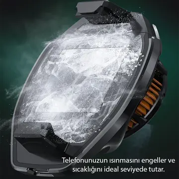 MEMO DL22 Yarı İletken Arka Klips Soğutma Radyatörü PUBG Oyun Soğutucu iOS Android