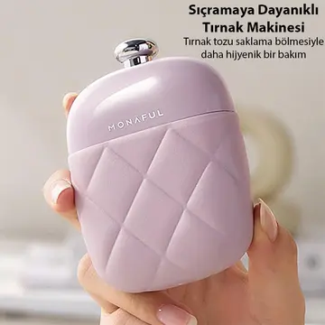 EZERE 4in1 Taşınabilir Tırnak Makası + Törpü + Kulak Kaşığı Bakım Seti