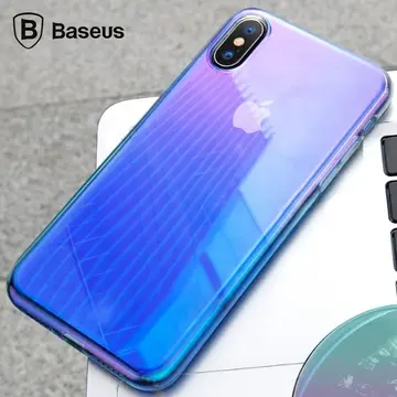 Baseus İPhone Xs Max Glow Case Şeffaf Silikon Kılıf
