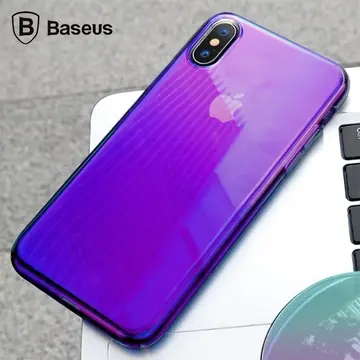 Baseus İPhone Xs Max Glow Case Şeffaf Silikon Kılıf
