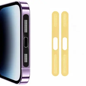 Ally iPhone 14 İçin Anti-Dust Toz Ve Kir Önleyici Sticker 2 Adet Set