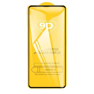 SM Galaxy A72 9D Full Glue Tempered Cam Ekran Koruyucu