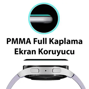 Ally Samsung Galaxy Watch 6 Classic 43mm PMMA Cam Ekran Koruyucu