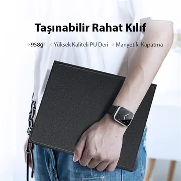 Dux Ducis iPad Air 4 / 5 / iPad Pro 11 (2020/2021/2022) TK Series Kablosuz Bluetooth Klavye Touchpad