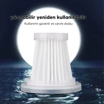 ALLY M2037 6000R Portatif Vakumlu Üflemeli Mini Araç Süpürgesi - Toz ve Kül Temizliği