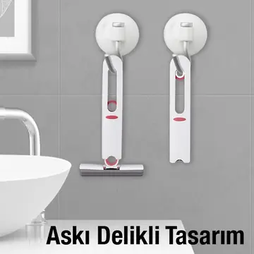 EZERE Çok Amaçlı Mini tezgah üstü Paspas Mini Mop + 2 Yedek Uç