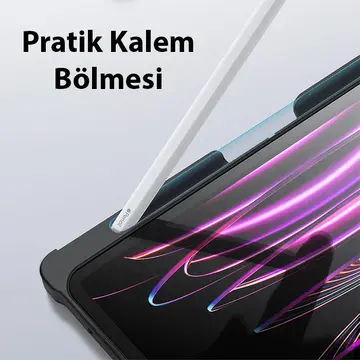 Dux Ducis iPad Pro 12.9 2022/2021/2020 SK Series Kablosuz Bluetooth Klavye Touchpad Kılıf