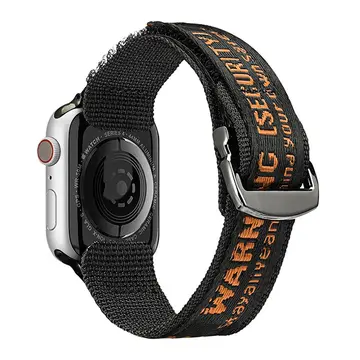Dux Ducis Apple Watch 42/44/45MM için Kayış Kordon Lylon Loop