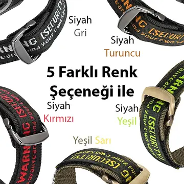Dux Ducis Apple Watch 42/44/45MM için Kayış Kordon Lylon Loop
