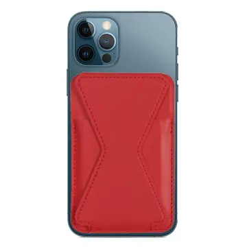 ALLY İPhone 15-14- 13-12'ler İçin Standlı Deri Cüzdan Magsafe Kartlık Cüzdan Kılıf