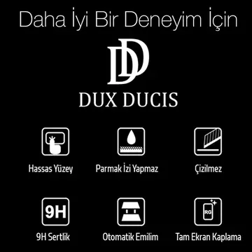 Dux Ducis Full Kaplama Redmi Note 10 Note 10S Cam Ekran Koruyucu